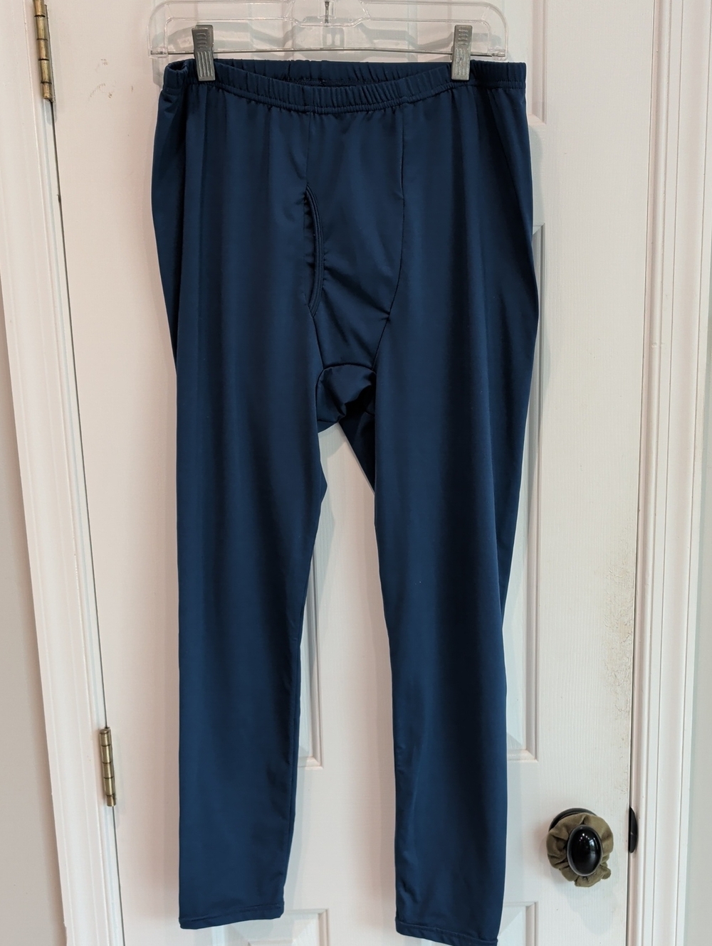Men's Navy Performance Jogger Base Layer Pants